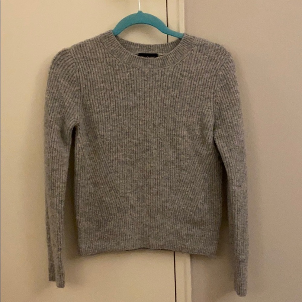 Gray sweater